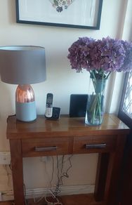 Walnut hall console table for sale