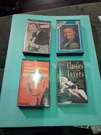 4 Vintage Cassette Tapes