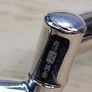 Vintage 925 Sterling Silver English Bangle Bracelet Image 4