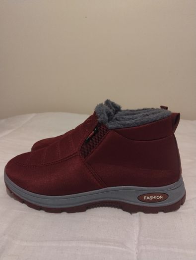 Fleece Lined Waterproof Ankle Boots New