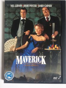 Maverick (Richard Donner Film) [1994] Mel Gibson, Jodie Foster, Alfred Molina, Graham Greene, James Garner & James Coburn [Movie DVD]