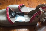 Ladies espadrille sandals