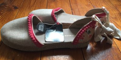 Ladies espadrille sandals