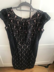 Dress lace detail size 14