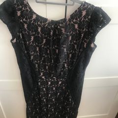 Dress lace detail size 14