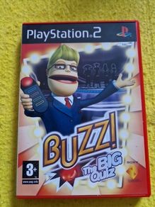 Buzz The Big Quiz PlayStation2 Ps2 Games Original