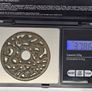 China Bronze Openwork Charm Hollowed Out Antique Money Amulet Image 4