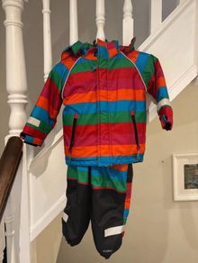 Villervalla Warm Winter Coat and Trousers set age 3