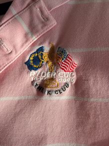 2006 Ryder Cup The K Club Pink Golf Polo Shirt M
