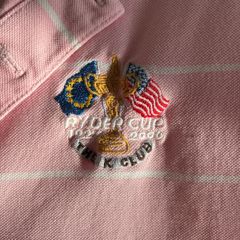 2006 Ryder Cup The K Club Pink Golf Polo Shirt M