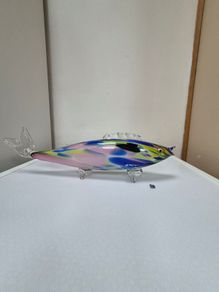 Vintage Murano Style Bohemia Art