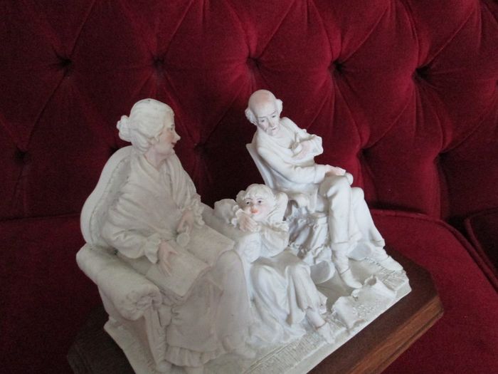 Vintage "The Grandparents " Ornament by "A.Belcovet"