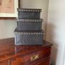 storage leather 3 hard boxes Image 2