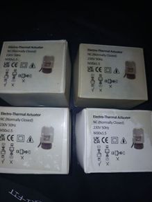 electro-thermal actuators. 25 euro for 4 never used.
