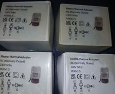 electro-thermal actuators. 25 euro for 4 never used.