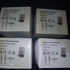electro-thermal actuators. 25 euro for 4 never used.