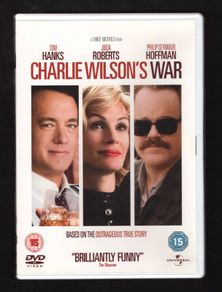 Charlie Wilson's War DVD Movie Staring Tom Hanks, Julia Roberts & Philip Seymour Hoffman