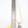 925 Vintage Sterling Silver Druzy Necklace Image 9