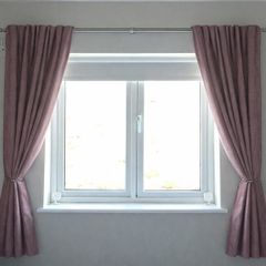 curtains thermal blush