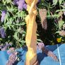 18" Vintage Sandalwood Asian Carving Image 7