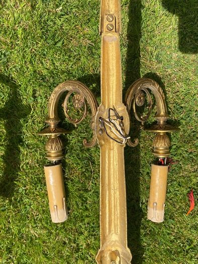 Wall lights Antique Guilt Pair