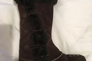 Ladies K Brand Wide fit Suede Boots, Size 7