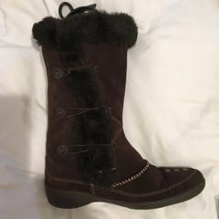 Ladies K Brand Wide fit Suede Boots, Size 7