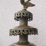 Antique Brass  Eagle Finial or Decorative Topper Image 2