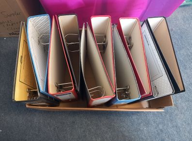 10 x A4 Lever Arch files