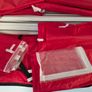 3M x 3M Popup gazebo Red, 4 Walls, 1 Person Assembley Image 7