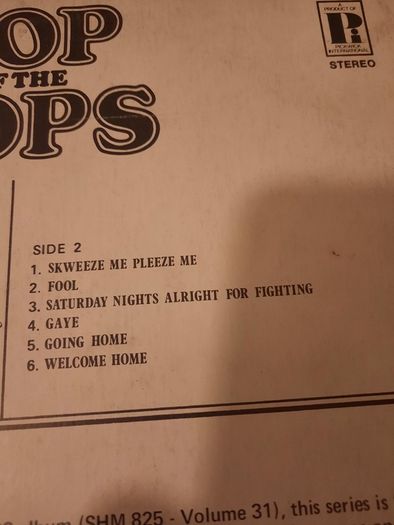 Top Of The Pops LP (no. 32)  - 1973 Compilation
