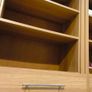 Oak color book shelf  lots of space Image 5