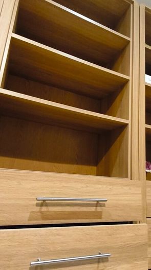 Oak color book shelf  lots of space