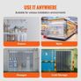Clear PVC Strip Curtain, 30.5 m Length x 30.5 cm Width, Plastic Door Strip Bulk Roll, Walk in Freezer Image 5
