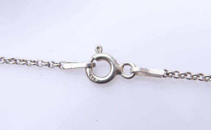 Vintage Celtic Knot Pendant and Necklace length 20" - 5,70g