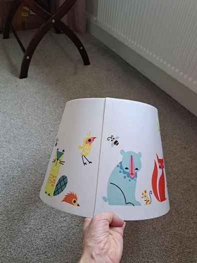Lampshade IKEA kids woodland