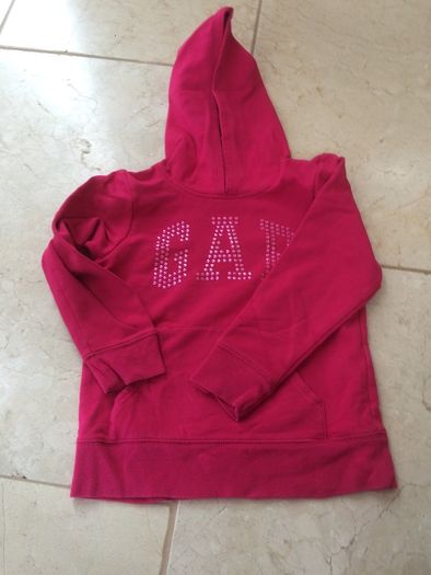 Cerise pink gap Hoodie age 4