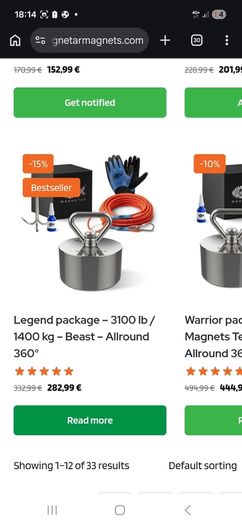 magnetar fishing magnet legend package complete setup