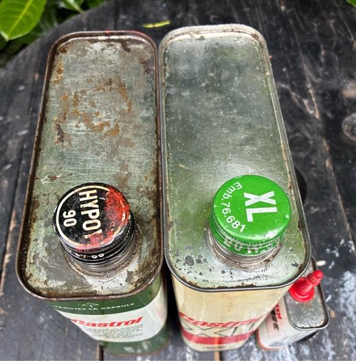 Castrol Oil Tin Collection