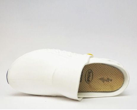 Dr Scholl Professional Clogs Evoflex - Size Eu45 - Uk10.5 - Original White Sterilisable And Anti-slip