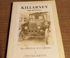 1996 Killarney top of towns. Recollections of a Lifetime. Tim McCarthy. Signed. Ireland. Tradition.