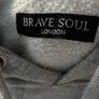Womens Brave Sould Grey Hoodie XS Image 3