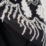 ZARA black and white layered mini skirt Sz XL (Fit 12-14UK) Rrp 59.99 (New) Image 6