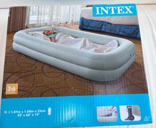 Kids camping bed