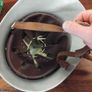 Vintage Military Firemans Helmet Image 3