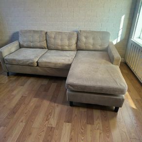 Grey corner sofa couch furniture set