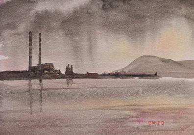 poolbeg watercolour