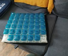 Anti-decubitus seat cushion for wheelchair and orthopedic/ orthopaedic / hospital chair - TRULIFE