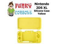 main image for ad Silicone Rubber Gel Console Protective Skin Soft Case Cover Nintendo New 2DS XL Yellow