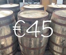 Oak whiskey barrels